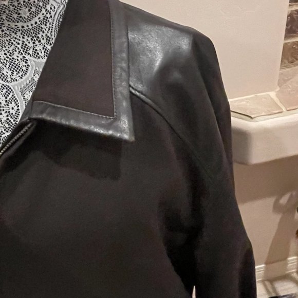 TORRAS leather and cashmere JKT . reservable. - Picture 6 of 16